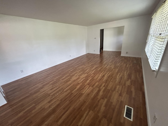 5151 Pheasant St, Lima, OH 45807 - empty room featuring dark wood-style flooring and baseboards