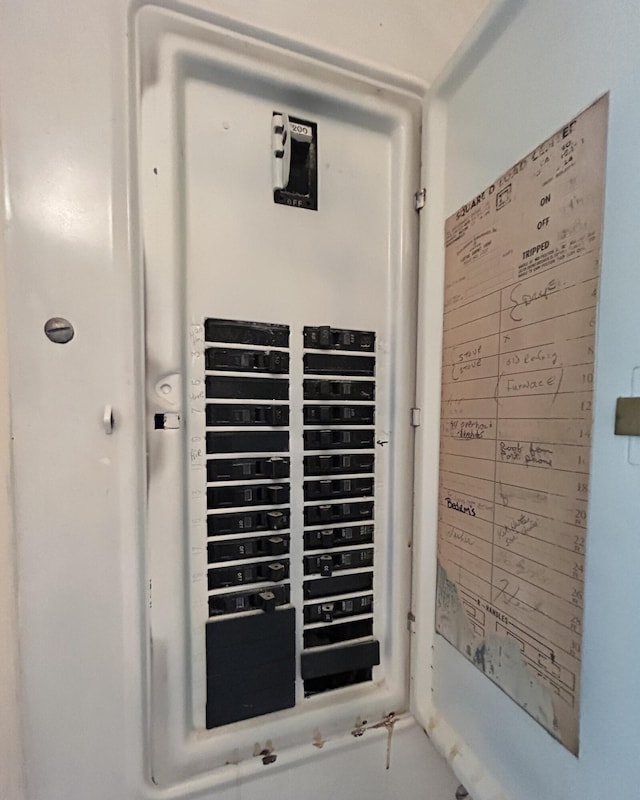 5151 Pheasant St, Lima, OH 45807 - detailed view of electric panel