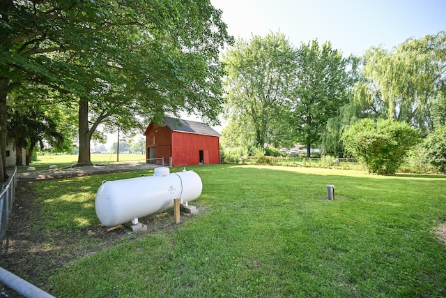 8095 N Lena-Palestine Rd, Conover, OH 45317 - view of yard with a barn and an outdoor structure