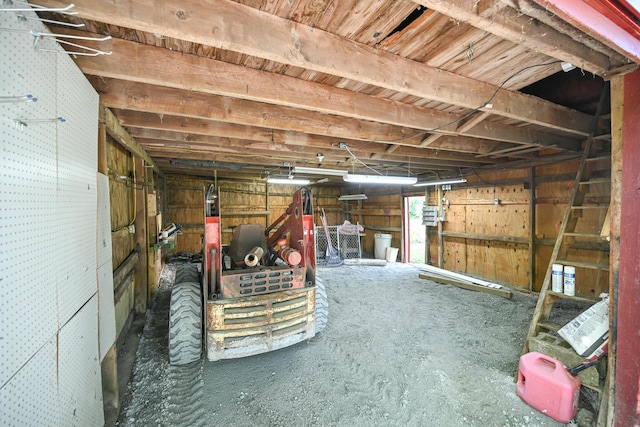 8095 N Lena-Palestine Rd, Conover, OH 45317 - view of below grade area