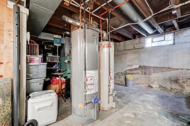 utilities with water heater