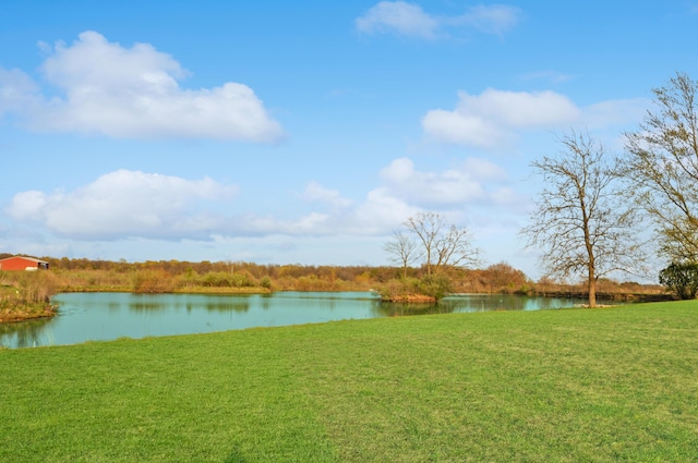 property view of water