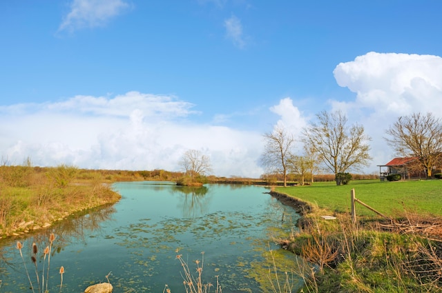 property view of water