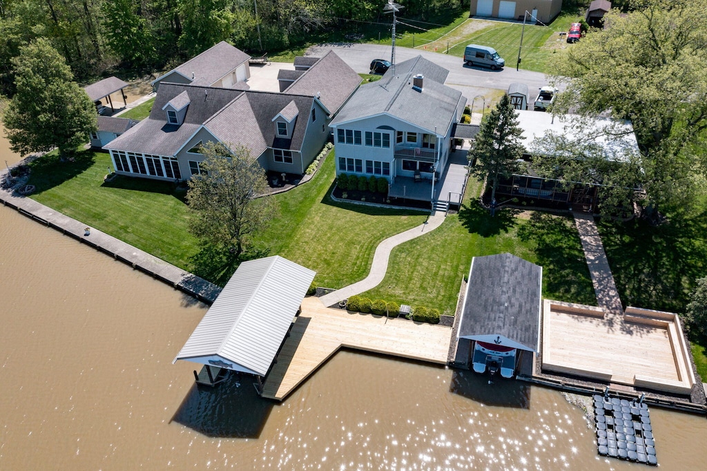 9843 Lake Breeze Dr, Belle Center, OH 43310 - view of subject property