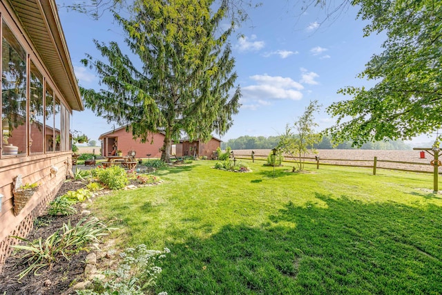 8339 Hite Rd, West Liberty, OH 43357 - view of yard with a view of countryside