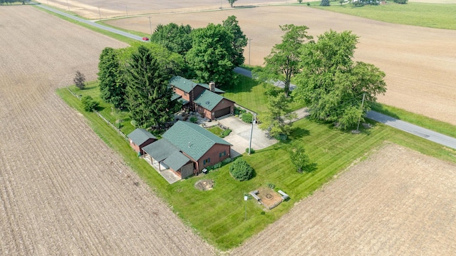8339 Hite Rd, West Liberty, OH 43357 - overview of rural landscape featuring rows of crops