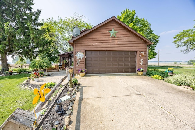 8339 Hite Rd, West Liberty, OH 43357 - view of detached garage