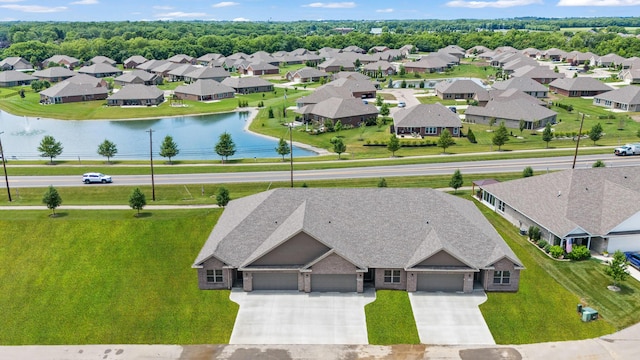 1160 Waterloo St, Troy, OH 45373 - aerial view of residential area with a large body of water