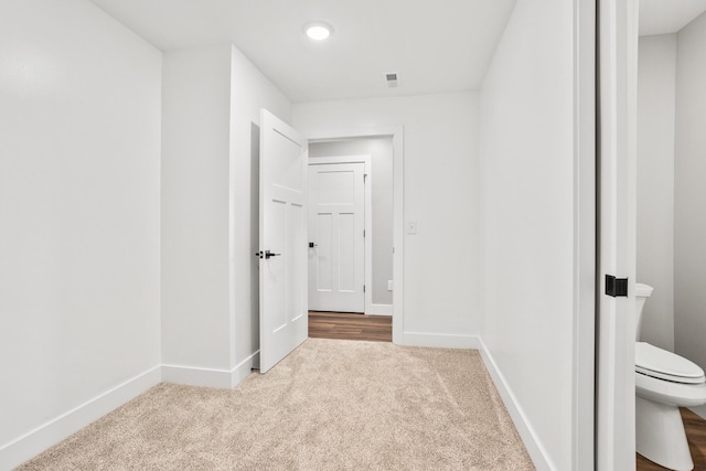 1160 Waterloo St, Troy, OH 45373 - hallway with carpet flooring and recessed lighting