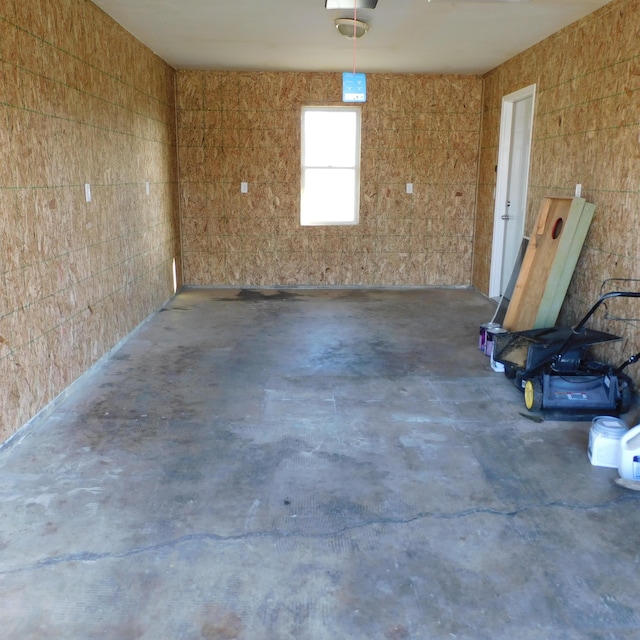 3210 Red Feather Rd, Sidney, OH 45365 - empty room with unfinished concrete flooring