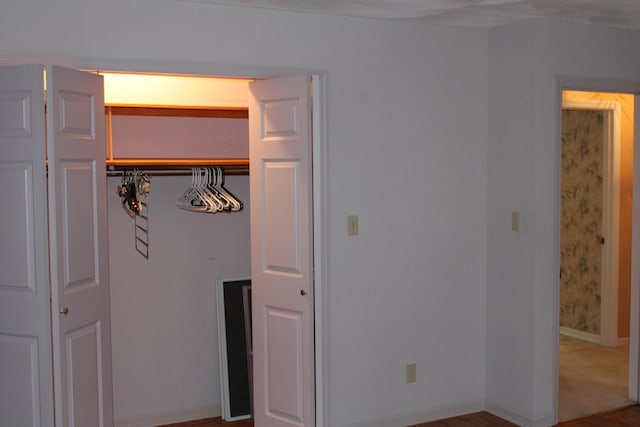 view of closet