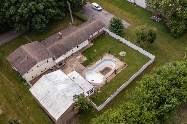 302 N W St, Arcanum, OH 45304 - aerial view of property and surrounding area