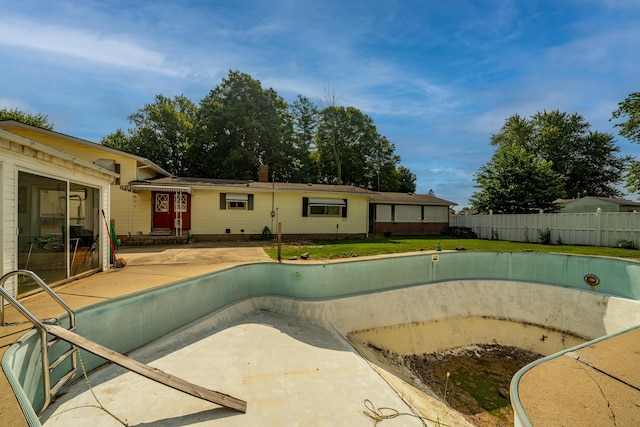 302 N W St, Arcanum, OH 45304 - view of pool with a patio area and entry steps