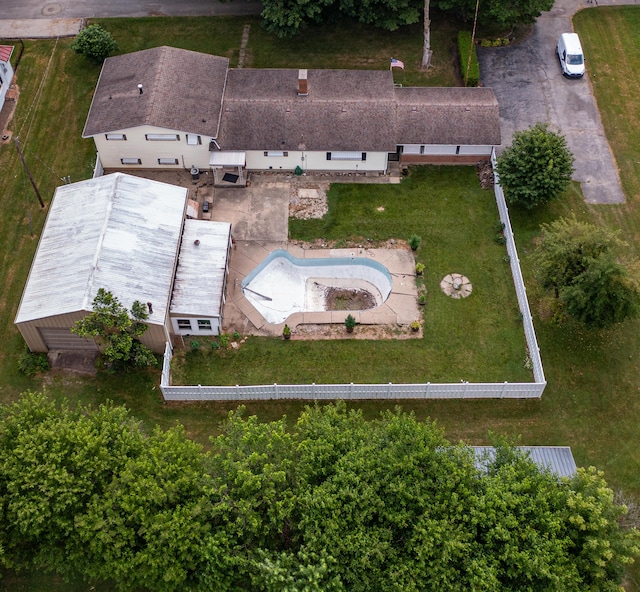 302 N W St, Arcanum, OH 45304 - view from above of property