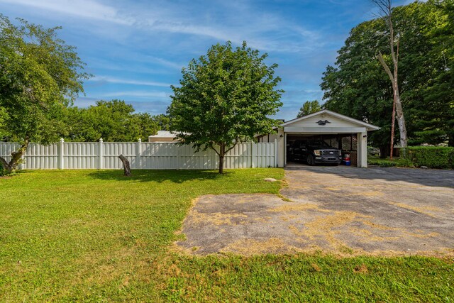 302 N W St, Arcanum, OH 45304 - view of yard