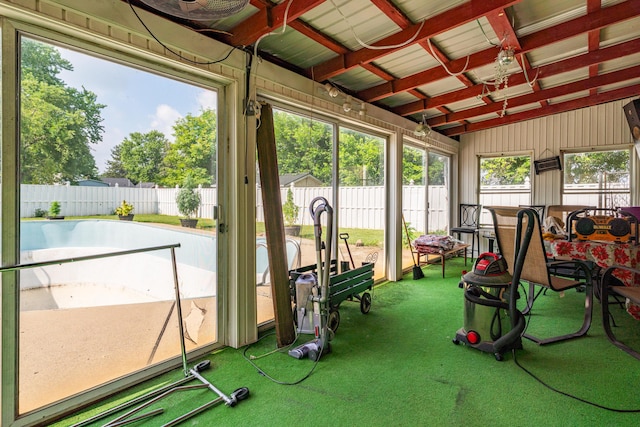 302 N W St, Arcanum, OH 45304 - sunroom / solarium with healthy amount of natural light