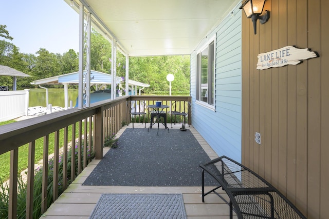11531 Circle Dr, Lakeview, OH 43331 - view of porch