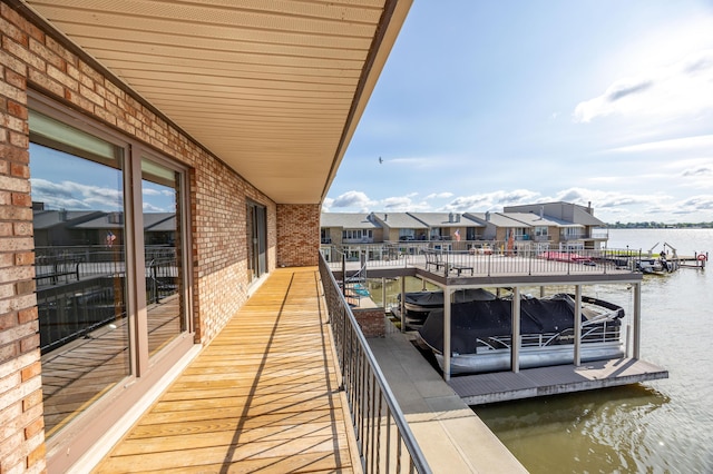 10339 County Road 286 Unit D4, Huntsville, OH 43324 - balcony with a water view and a dock