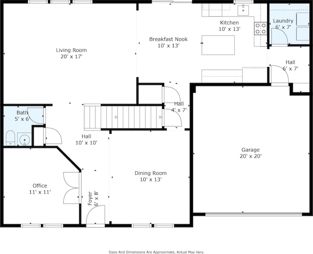 view of layout