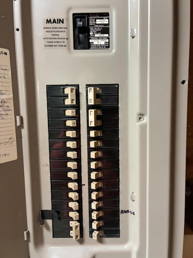 utilities featuring electric panel