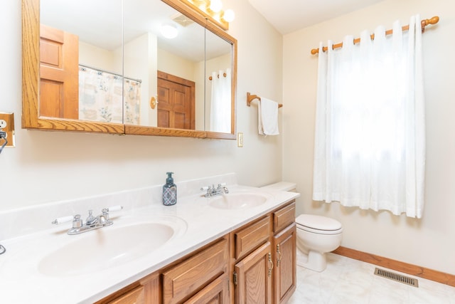9162 Township Road 169 N, West Liberty, OH 43357 - full bath featuring double vanity and toilet