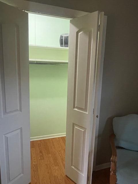 view of closet