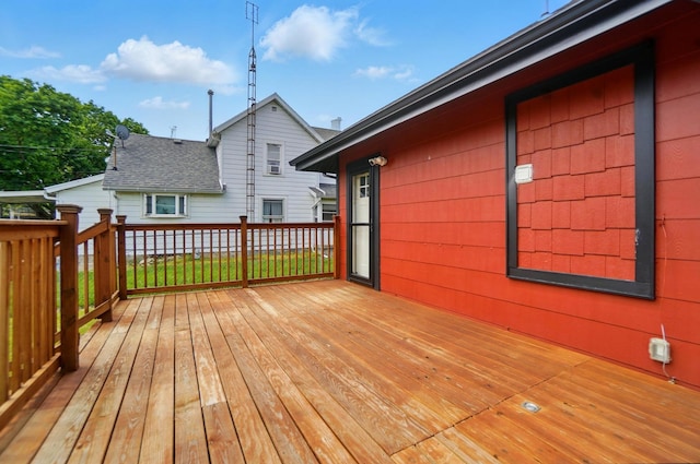 view of deck