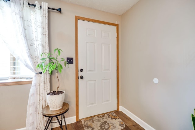 4212 Midfield St, Springfield, OH 45503 - entrance foyer featuring wood finished floors and baseboards