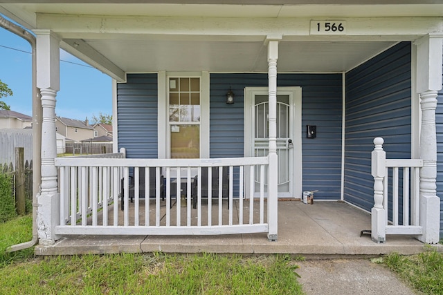 1566 Cora St, Springfield, OH 45503 - entrance to property featuring covered porch