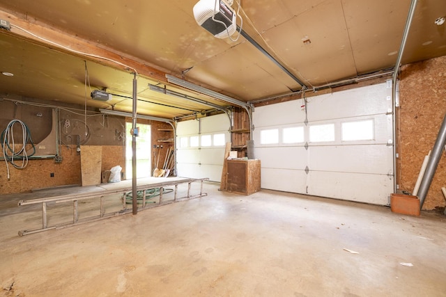 312 E Buckeye St, Belle Center, OH 43310 - garage with a garage door opener