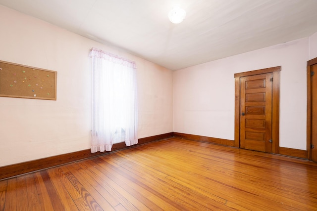 312 E Buckeye St, Belle Center, OH 43310 - spare room with light wood-style flooring and baseboards
