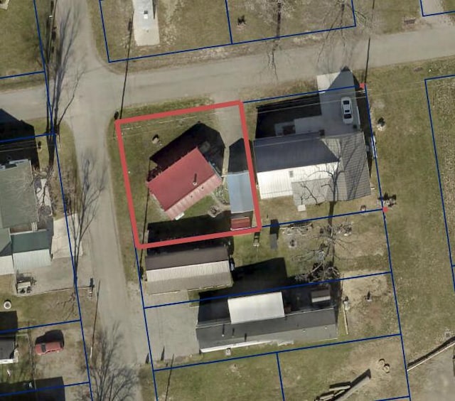 11240 Mohawk Path, Lakeview, OH 43331 - aerial overview of property's location featuring property boundaries highlighted