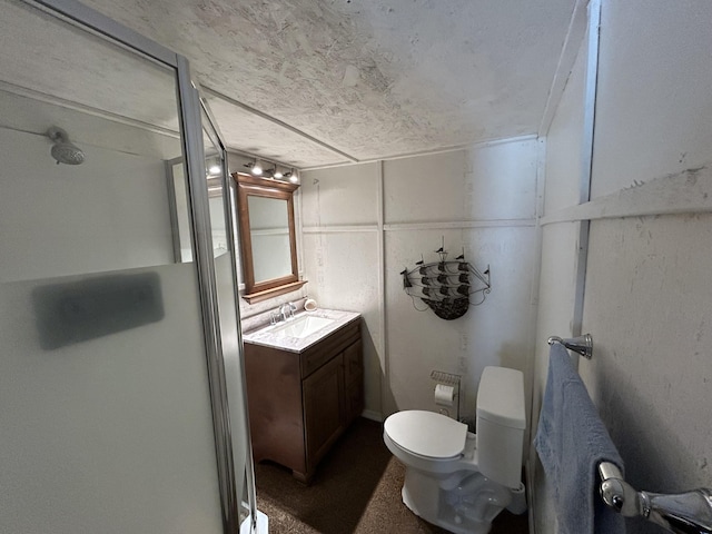 11240 Mohawk Path, Lakeview, OH 43331 - full bath with vanity, a stall shower, and toilet