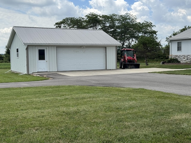 5062 Mercer Van Wert County Line Rd, Rockford, OH 45882 - view of detached garage