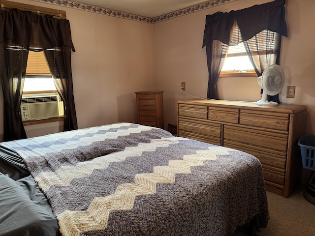 5062 Mercer Van Wert County Line Rd, Rockford, OH 45882 - bedroom with cooling unit and carpet flooring