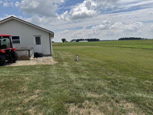 5062 Mercer Van Wert County Line Rd, Rockford, OH 45882 - view of green lawn with a rural view