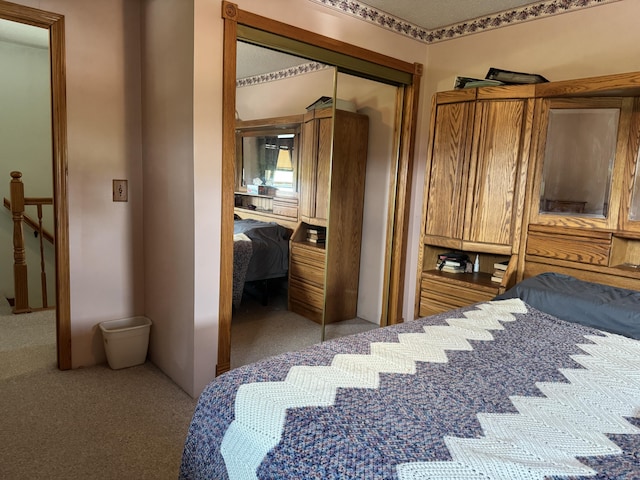 5062 Mercer Van Wert County Line Rd, Rockford, OH 45882 - bedroom featuring a closet and carpet floors