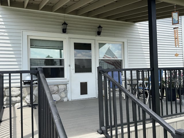 5062 Mercer Van Wert County Line Rd, Rockford, OH 45882 - view of wooden deck