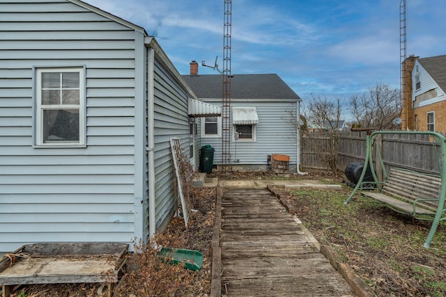 view of rear view of house