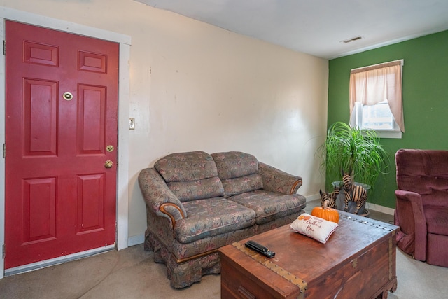 view of living room