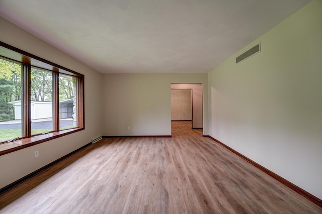 5341 Riffle Rd, Ansonia, OH 45303 - empty room featuring light wood finished floors and baseboards