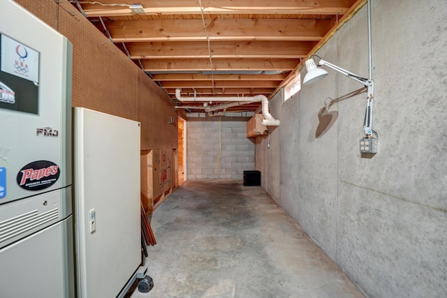5341 Riffle Rd, Ansonia, OH 45303 - view of unfinished below grade area