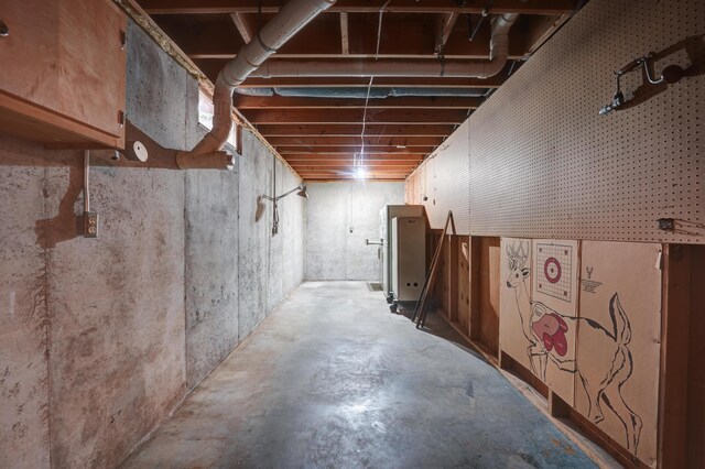 5341 Riffle Rd, Ansonia, OH 45303 - view of unfinished basement