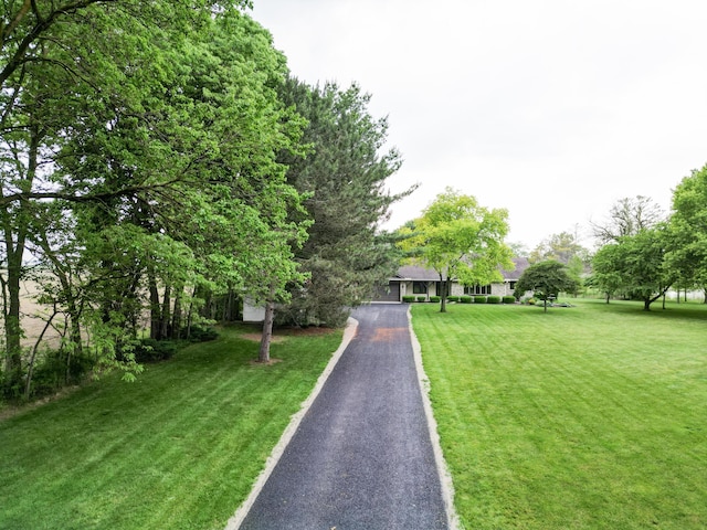 5341 Riffle Rd, Ansonia, OH 45303 - view of home's community with a lawn and driveway