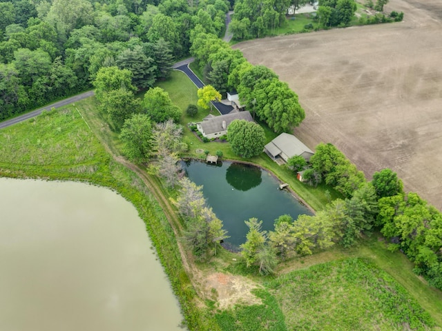 5341 Riffle Rd, Ansonia, OH 45303 - drone / aerial view of a nearby body of water