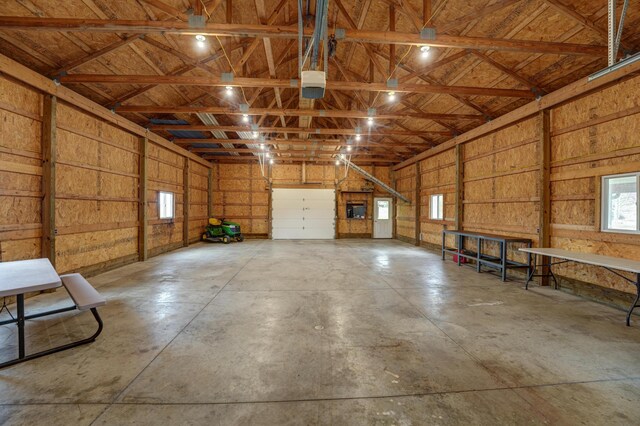 5341 Riffle Rd, Ansonia, OH 45303 - garage with a garage door opener