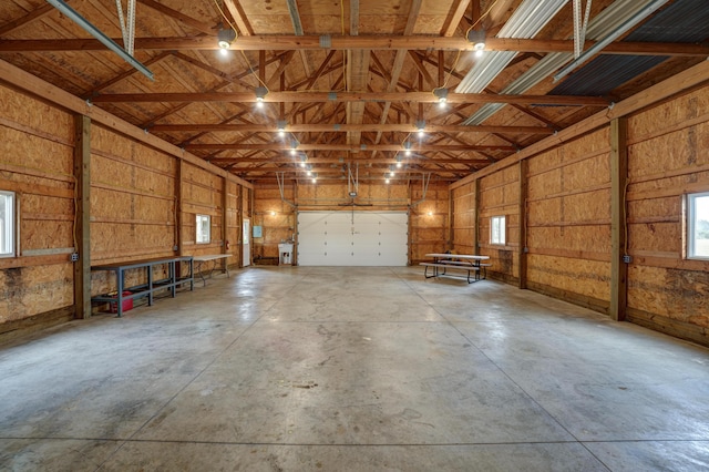 5341 Riffle Rd, Ansonia, OH 45303 - garage featuring electric panel