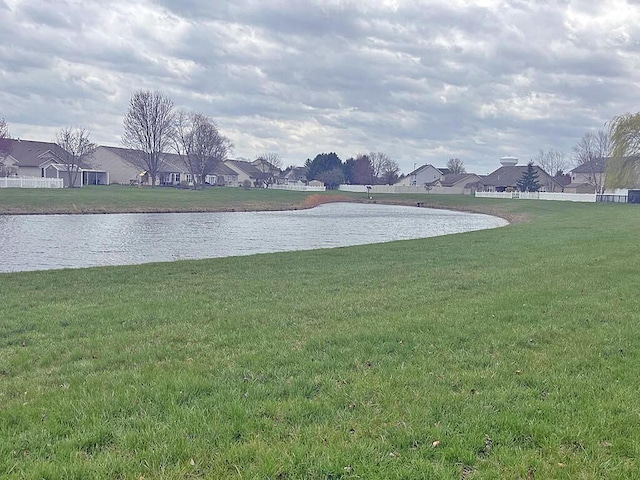 609 Lambert Dr, Piqua, OH 45356 - view of water feature featuring a residential view