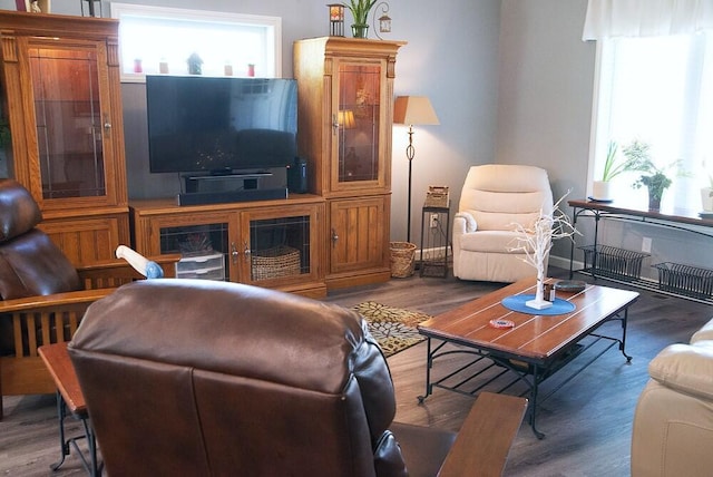 255 N Pine St, Lakeview, OH 43331 - living room featuring wood finished floors