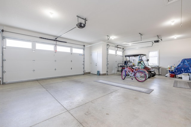 255 N Pine St, Lakeview, OH 43331 - garage with a garage door opener